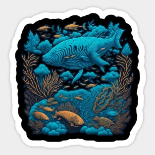 Blue Planet Call - Raise Awareness for Ocean Conservation Sticker